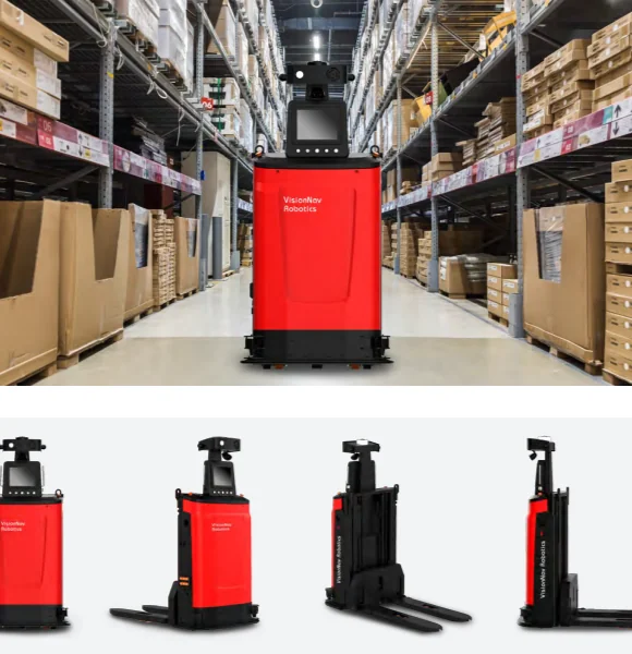 Slim Pallet Stacker Autonomous Forklift